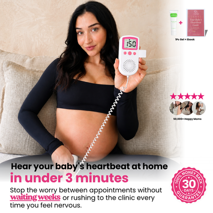 TinyPulse™ — Home Heartbeat Monitor for Pregnancy Peace of Mind